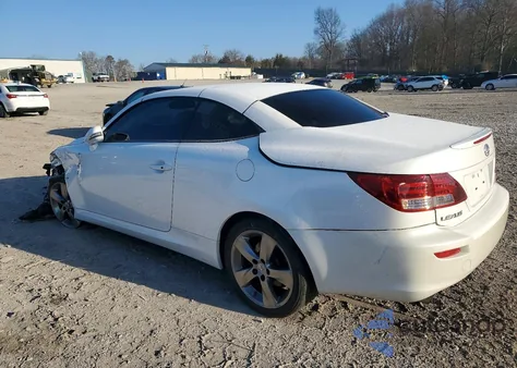 2010 Lexus Is 350 from USA, damaged, VIN JTHFE2C24A2501353